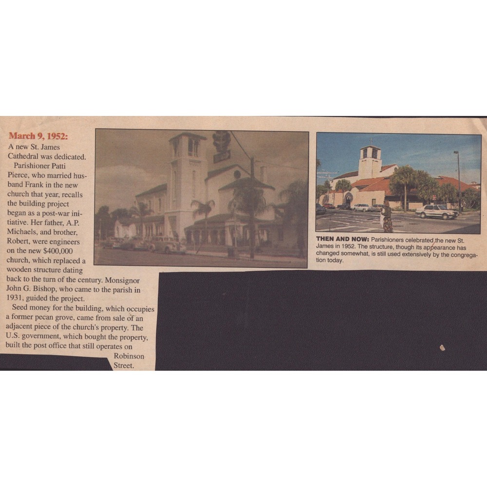 17 Vintage Orlando Sentinel Then and Now Retrospective Photo Newsclippings Lot - Picture 8 of 16